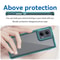 Motorola Edge 2024 protective phone case with Clear Acrylic Back & Shockproof TPU Bumper