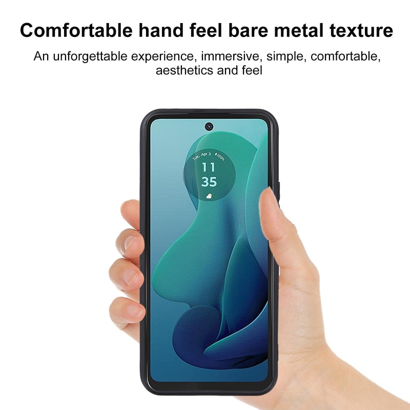 Moto G 5G 2024 Case Slim Shockproof TPU Phone Cover Protective Black