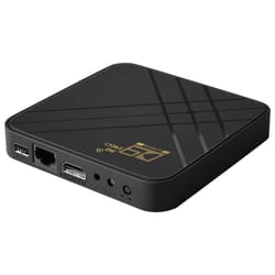 d9 pro 4k android tv box dual wifi streaming media player with bluetooth & screen mirroring