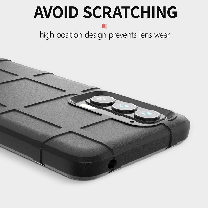 Shockproof TPU Full Coverage Case For Motorola Moto Edge Durable Slim Protective Phone Cover 3