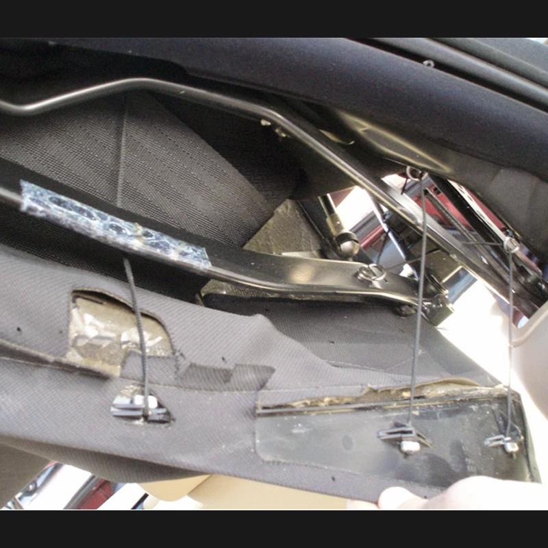 BMW E46 Convertible Top Repair Kit C Pillar Trim Fix for M3