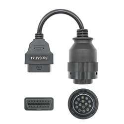 cat adapter cable diagnostic connector plug and play heavy duty diagnostic cable