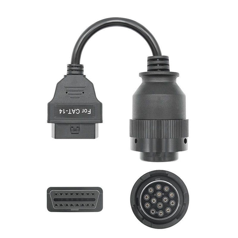 CAT Adapter Cable Diagnostic Connector Plug And Play Heavy Duty Diagnostic Cable 0