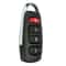 Universal 433MHz Garage Door Remote Cloner 4-Button Wireless Key Fob