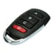 Universal 433MHz Garage Door Remote Cloner 4-Button Wireless Key Fob
