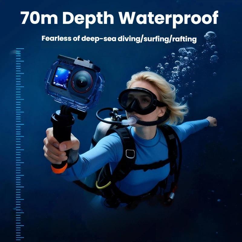 Osmo Action Aluminum Alloy Protective Cage Frame With Silicone Lens Cap 1