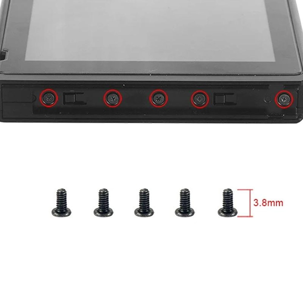 Nintendo Switch Replacement Screw Set, 40 Piece Switch repair kit for Console Maintenance