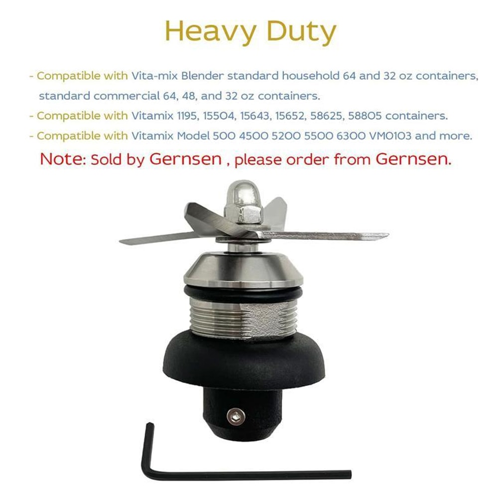 Vitamix 5200 Blade Replacement Kit Stainless Steel Ice Crusher Assembly 1