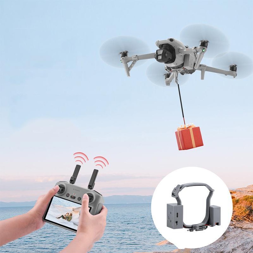 DJI Drone Airdrop Device Payload Dropper For Air 3 Remote Control Delivery Accessory 9