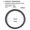 Premium Replacement Blender Gasket Seal Ring Silicone O Ring Seals For Nutribullet 2
