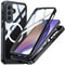 MagSafe Tempered Glass Phone Case For Samsung Galaxy Shockproof Clear Cover 7