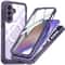 MagSafe Tempered Glass Phone Case For Samsung Galaxy Shockproof Clear Cover 9