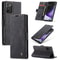 CaseMe Leather Wallet Case for Samsung Galaxy, Flip Stand Phone Case with Card Holder