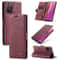 CaseMe Leather Wallet Case for Samsung Galaxy, Flip Stand Phone Case with Card Holder