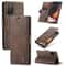 CaseMe Leather Wallet Case for Samsung Galaxy, Flip Stand Phone Case with Card Holder