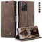 CaseMe Leather Wallet Case for Samsung Galaxy, Flip Stand Phone Case with Card Holder