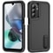 Rugged Shockproof Phone Case with Built-In Stand Hybrid Silicone Armor Cover