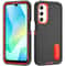 Rugged Shockproof Phone Case with Built-In Stand Hybrid Silicone Armor Cover
