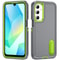 Rugged Shockproof Phone Case with Built-In Stand Hybrid Silicone Armor Cover