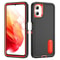 Rugged Shockproof Phone Case with Built-In Stand Hybrid Silicone Armor Cover