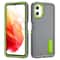 Rugged Shockproof Phone Case with Built-In Stand Hybrid Silicone Armor Cover