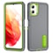 Rugged Shockproof Phone Case with Built-In Stand Hybrid Silicone Armor Cover