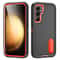 Rugged Shockproof Phone Case with Built-In Stand Hybrid Silicone Armor Cover