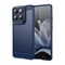 Carbon Fiber Brushed TPU Case for Motorola Moto Shockproof Slim Protective Phone Cover
