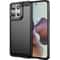 Carbon Fiber Brushed TPU Case for Motorola Moto Shockproof Slim Protective Phone Cover