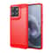 Carbon Fiber Brushed TPU Case for Motorola Moto Shockproof Slim Protective Phone Cover