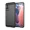 Carbon Fiber Brushed TPU Case for Motorola Moto Shockproof Slim Protective Phone Cover
