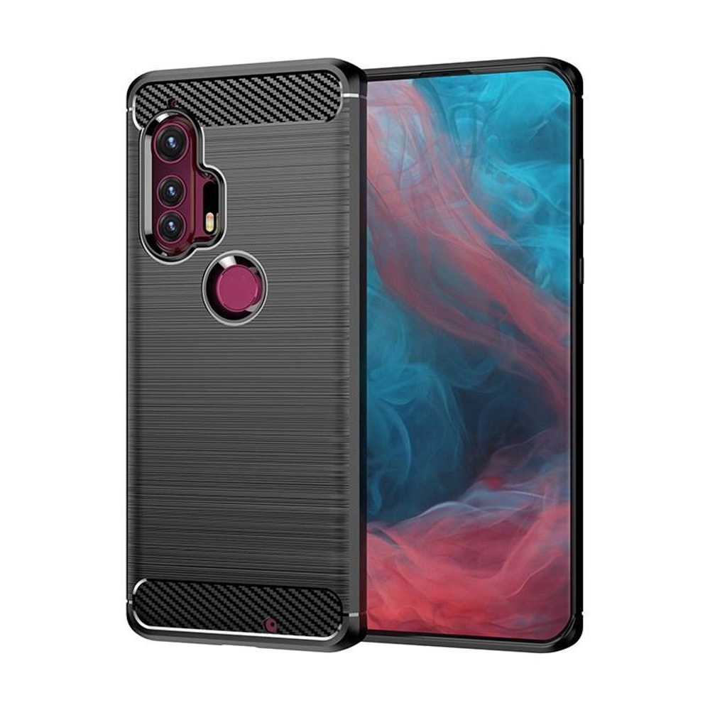 Carbon Fiber Brushed TPU Case for Motorola Moto Shockproof Slim Protective Phone Cover