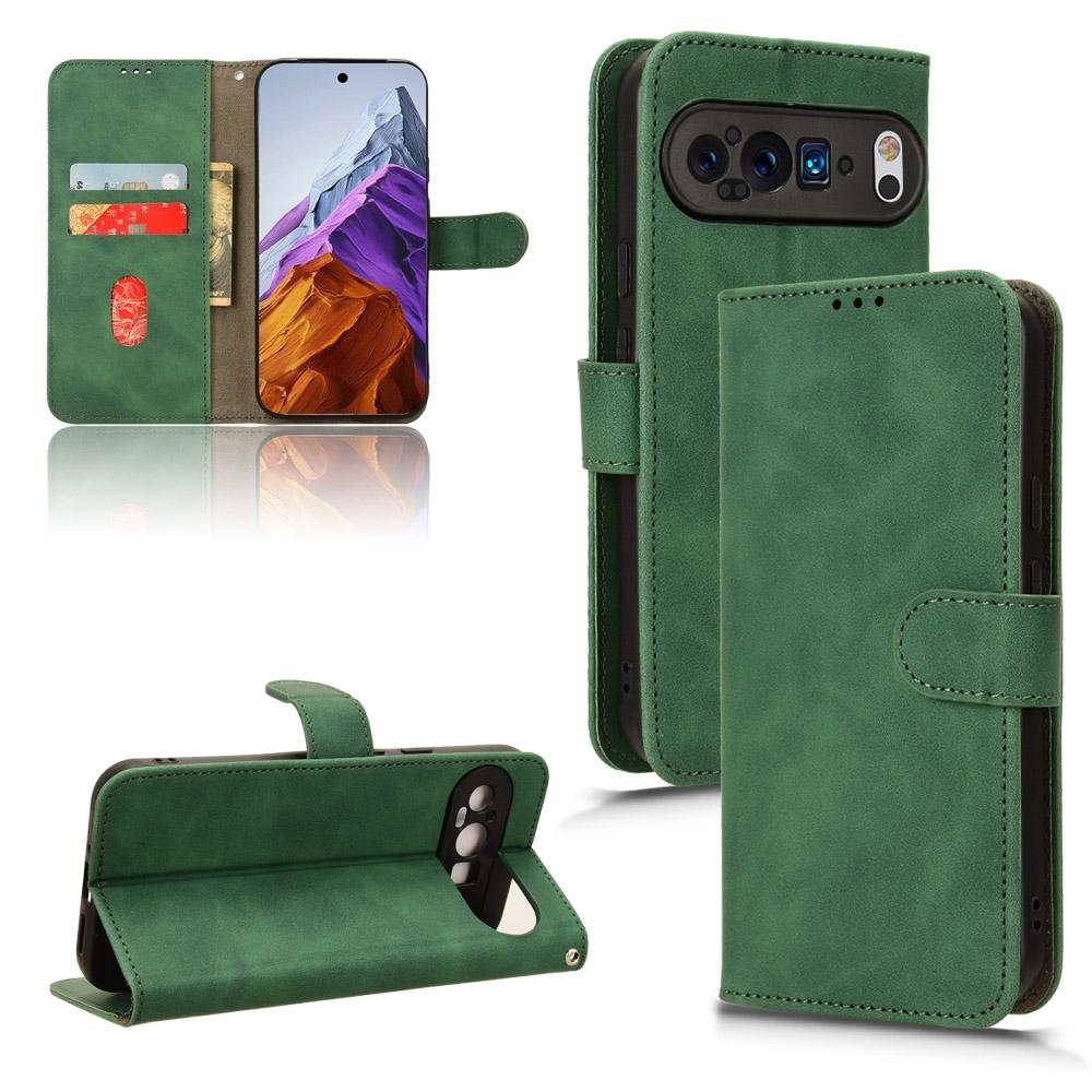 Magnetic Flip Leather Wallet Case for Google Pixel Skin Feel Shockproof Cover