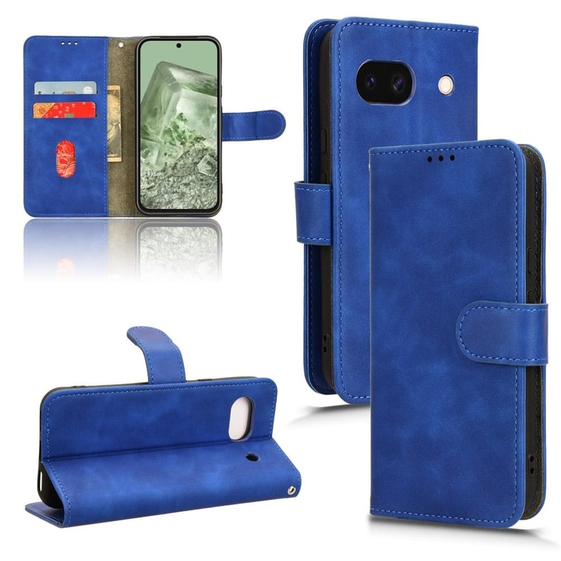 Magnetic Flip Leather Wallet Case for Google Pixel Skin Feel Shockproof Cover