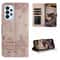 Cute Cat Embossed Wallet Phone Case for Samsung Galaxy with Card Holder and Lanyard