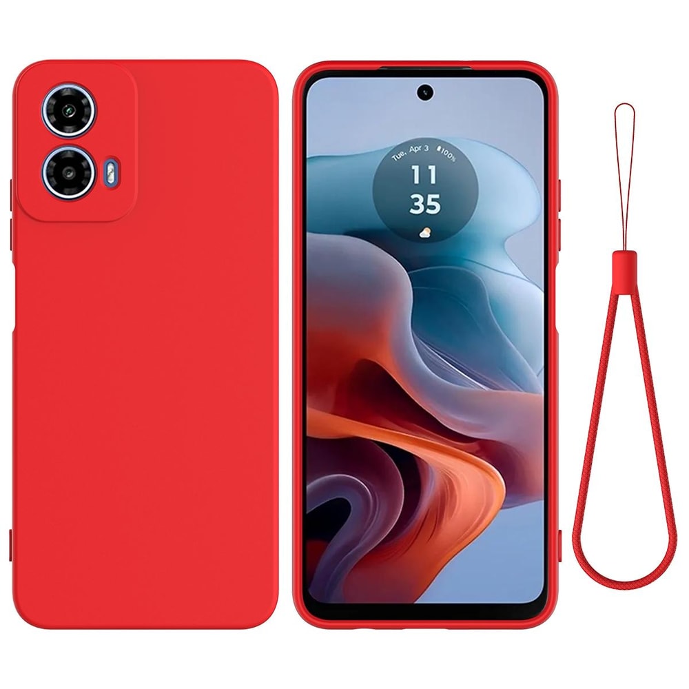 Motorola Moto G liquid silicone phone case with full coverage protection and shockproof slim design