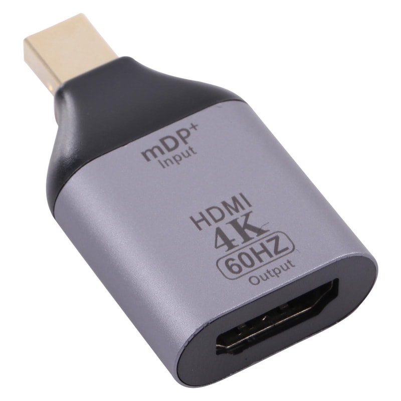 4K HDMI to DisplayPort Adapter 60Hz High Speed Converter for Ultra HD Displays