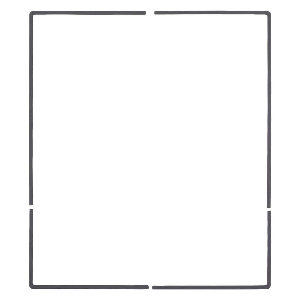 Samsung Galaxy Z Flip Fold Front LCD Bezel Frame Replacement Precision Fit Repair Part