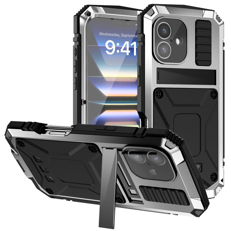 RJUST Rugged Waterproof Shockproof Case For IPhone Max Dustproof Heavy Duty Protection 15