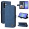 Samsung Galaxy Leather Wallet Case With Card Slots Stand Life Tree Metal Button 11