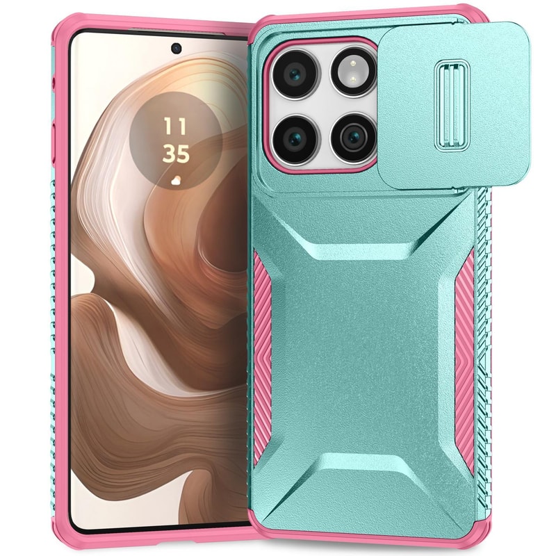 Sliding Camshield Shockproof Phone Case For Motorola Moto G Stylus With Camera Cover Protection 4