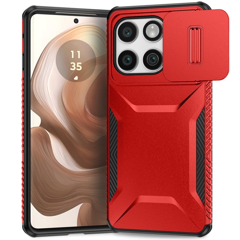 Sliding Camshield Shockproof Phone Case For Motorola Moto G Stylus With Camera Cover Protection 6