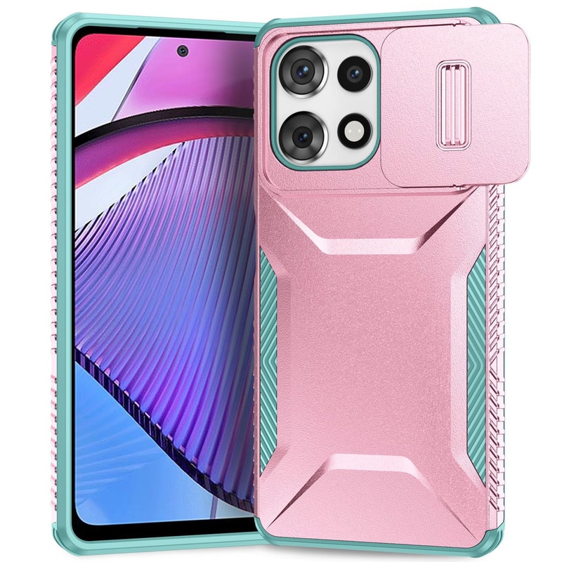 Sliding Camshield Shockproof Phone Case For Motorola Moto G Stylus With Camera Cover Protection 26