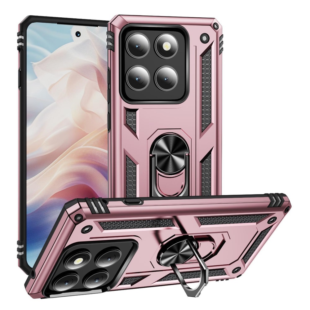 Motorola Edge Shockproof TPU PC Case With Ring Holder Kickstand Protective Cover 17