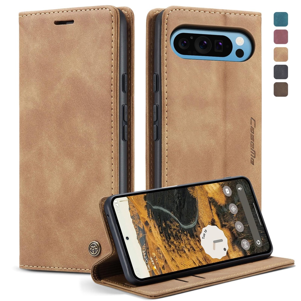 Google Pixel Wallet Flip Case Leather Stand Cover With Card Slots 9