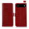 Crocodile Cowhide Leather Wallet Case with Stand for iPhone RFID Protection