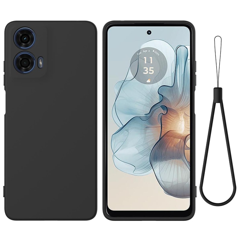 Motorola Moto G Stylus Liquid Silicone Drop Proof Full Coverage Protective Phone Case 83