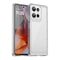 Motorola Edge 2024 protective phone case with Clear Acrylic Back & Shockproof TPU Bumper