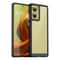 Motorola Edge 2024 protective phone case with Clear Acrylic Back & Shockproof TPU Bumper