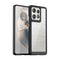 Motorola Edge 2024 protective phone case with Clear Acrylic Back & Shockproof TPU Bumper